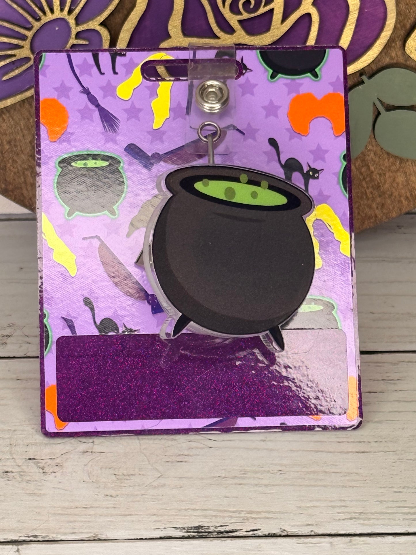 Cauldron Topper + Badge Buddy