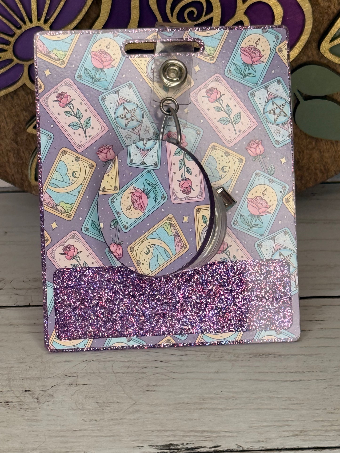 Tarot Card Badge Buddy + Topper