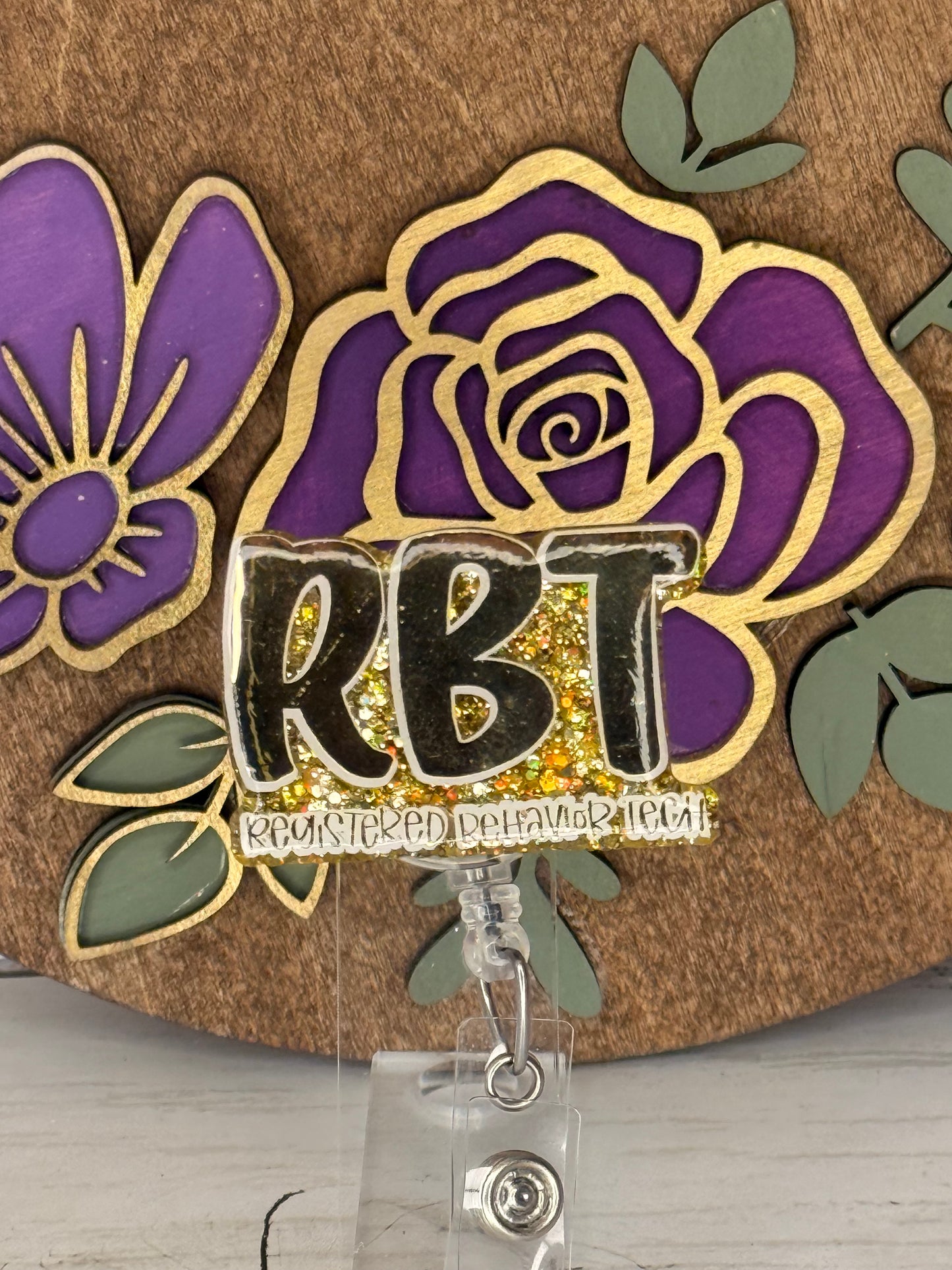 Gold RBT Badge Topper