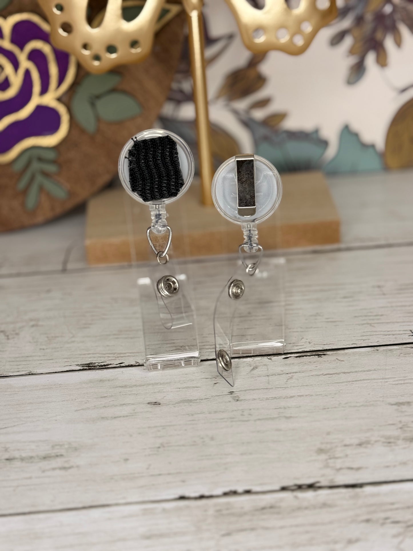 Belt Clip Badge Base