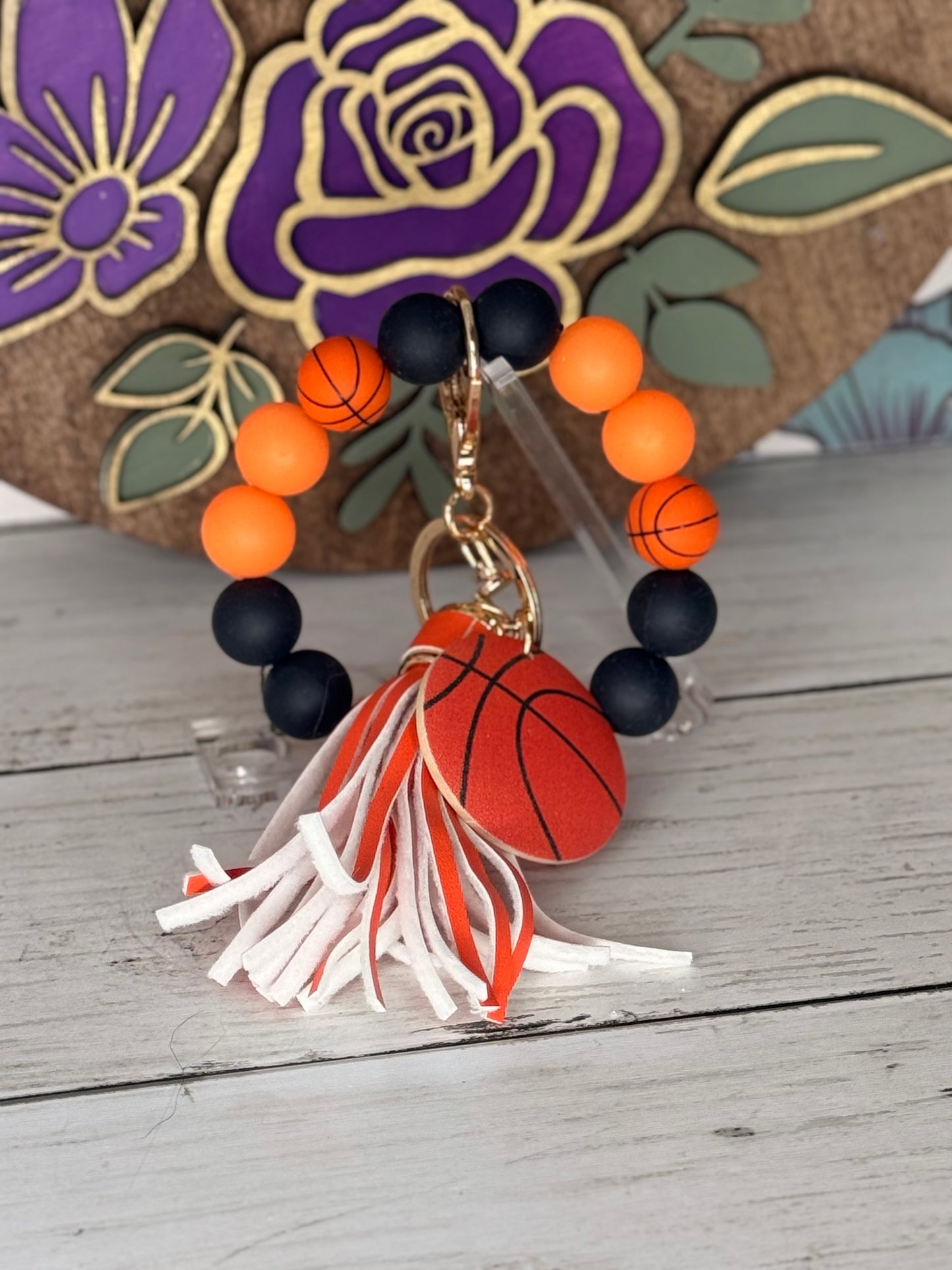 Basketball Wristlet