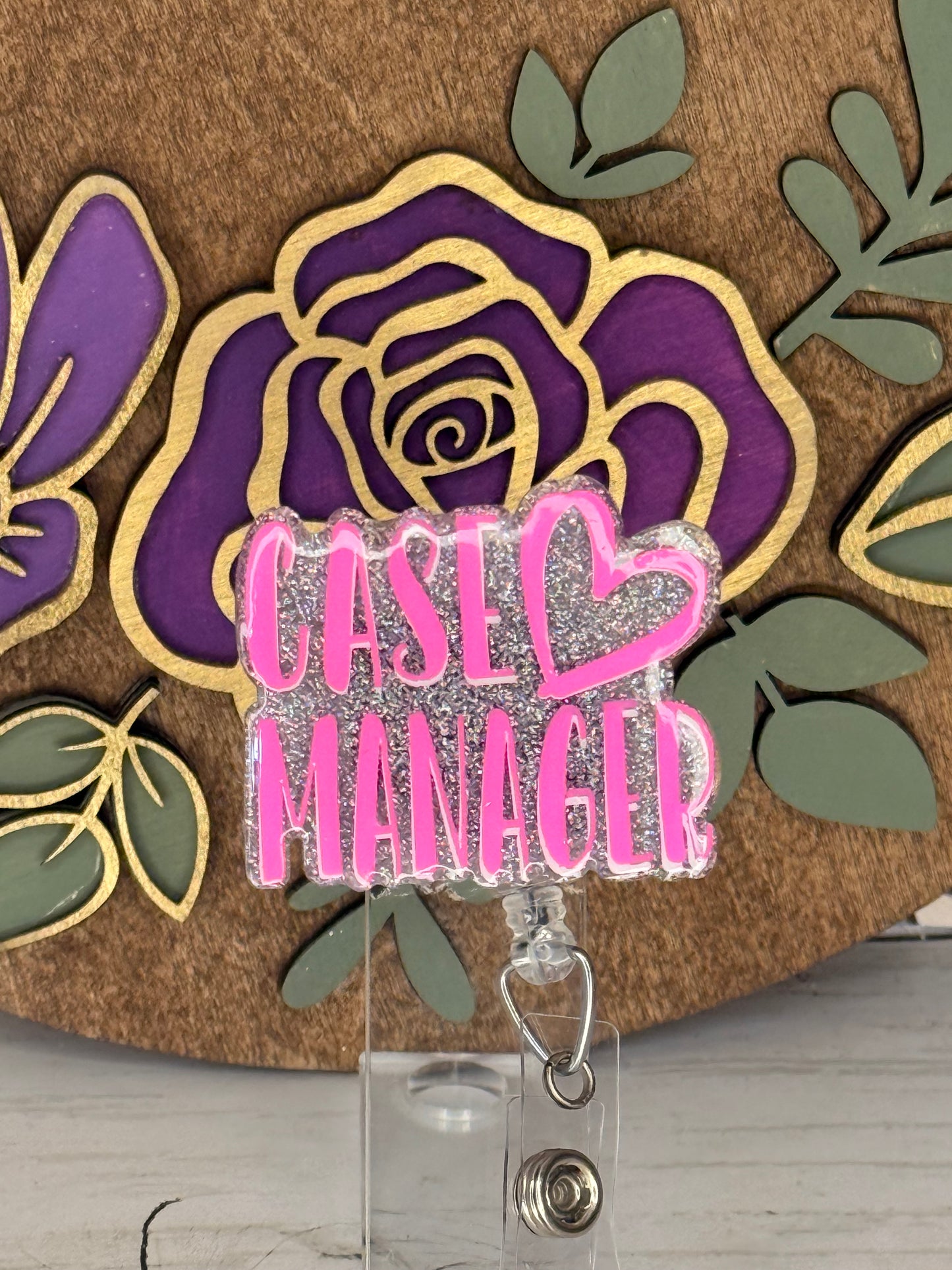 Case Manager Badge Topper