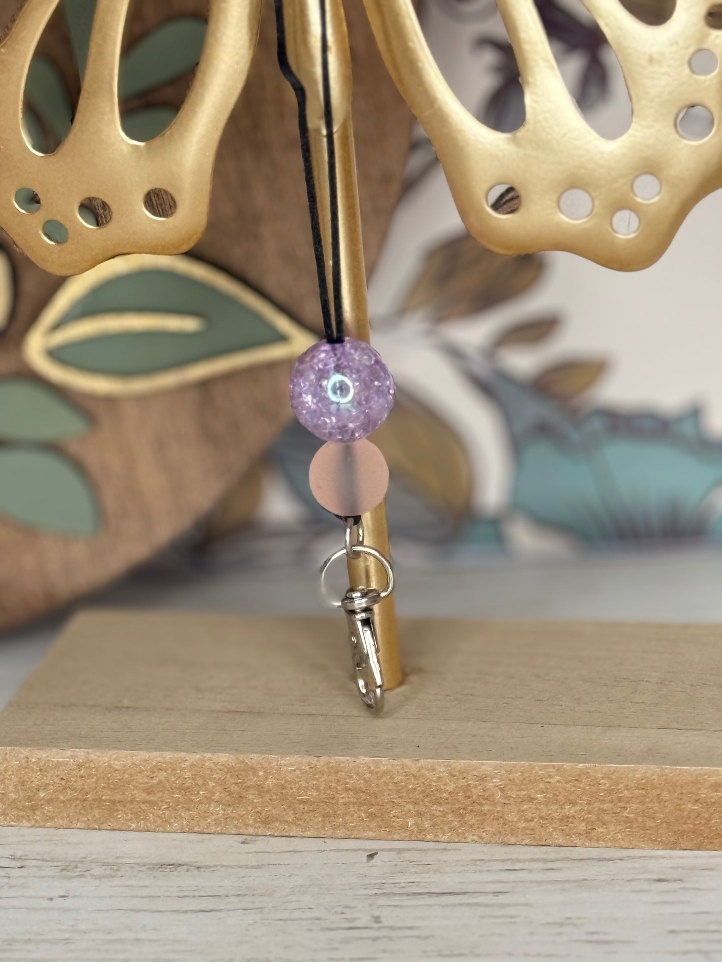 Lavender Glow Freshie Hanger