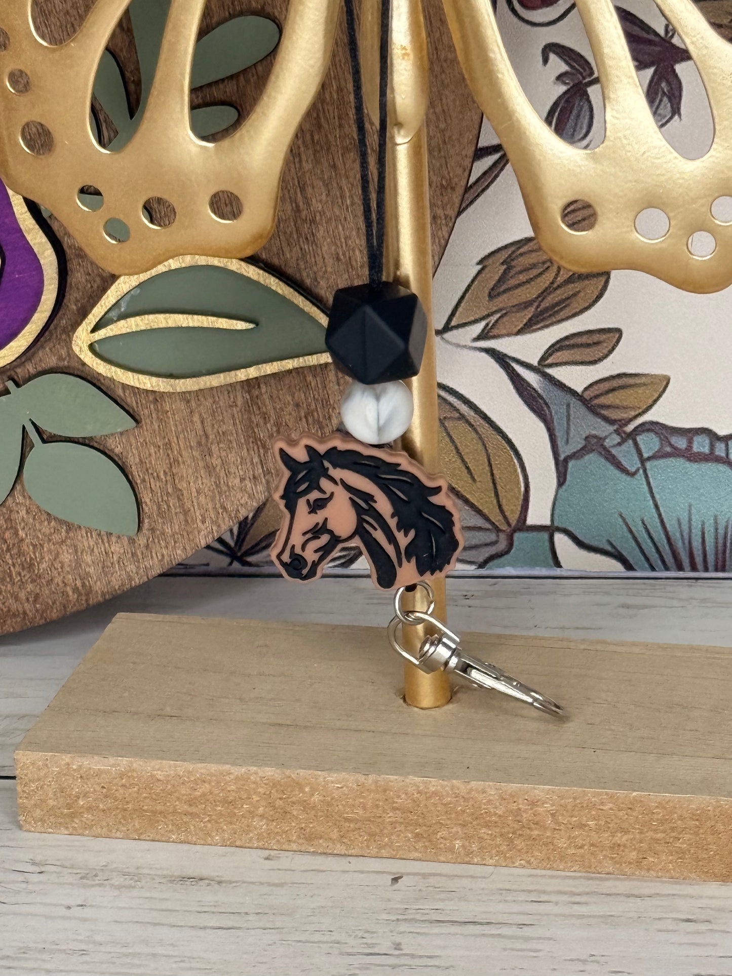 Midnight Mustang Freshie Hanger