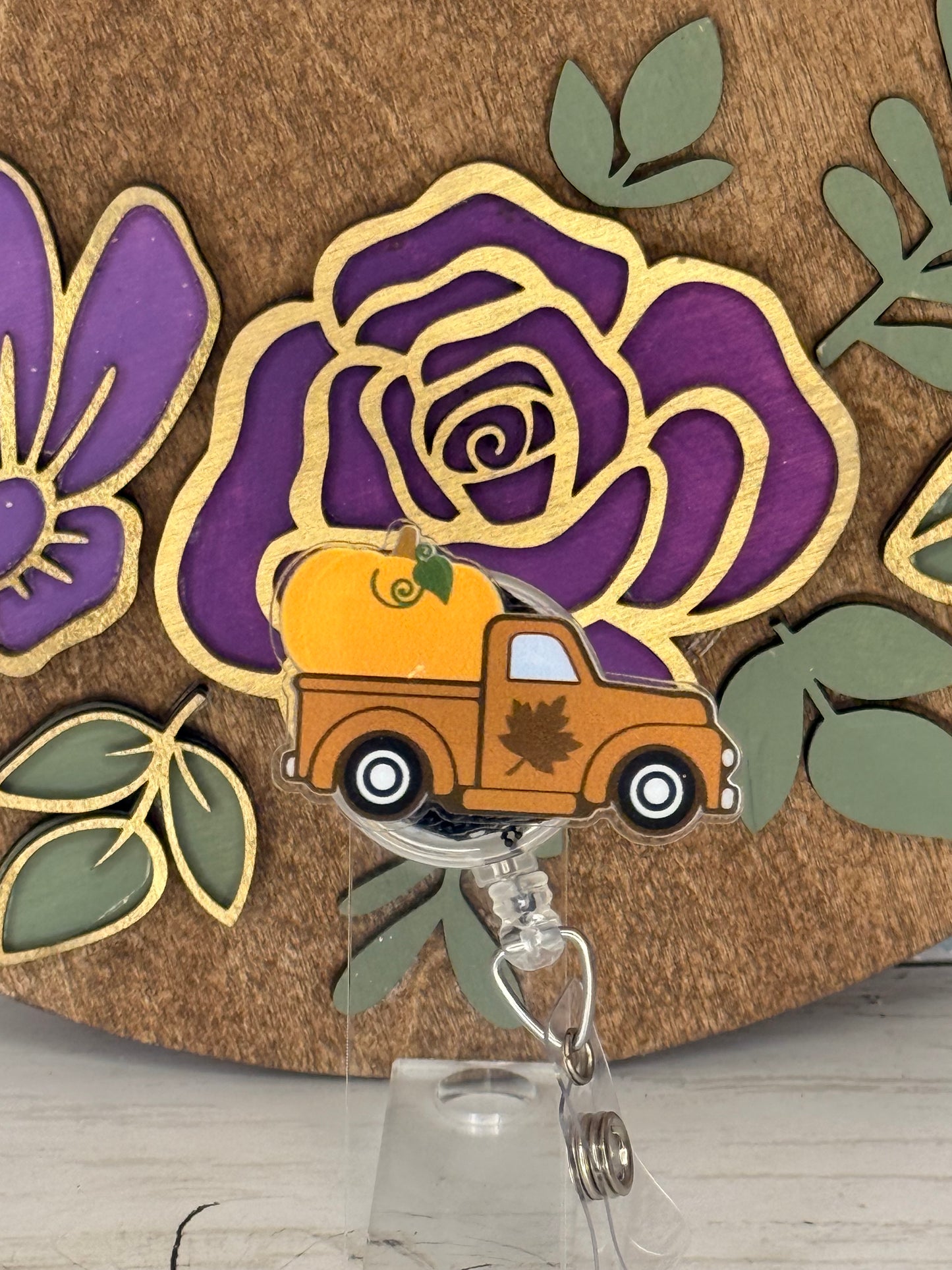 Fall Truck Badge Topper
