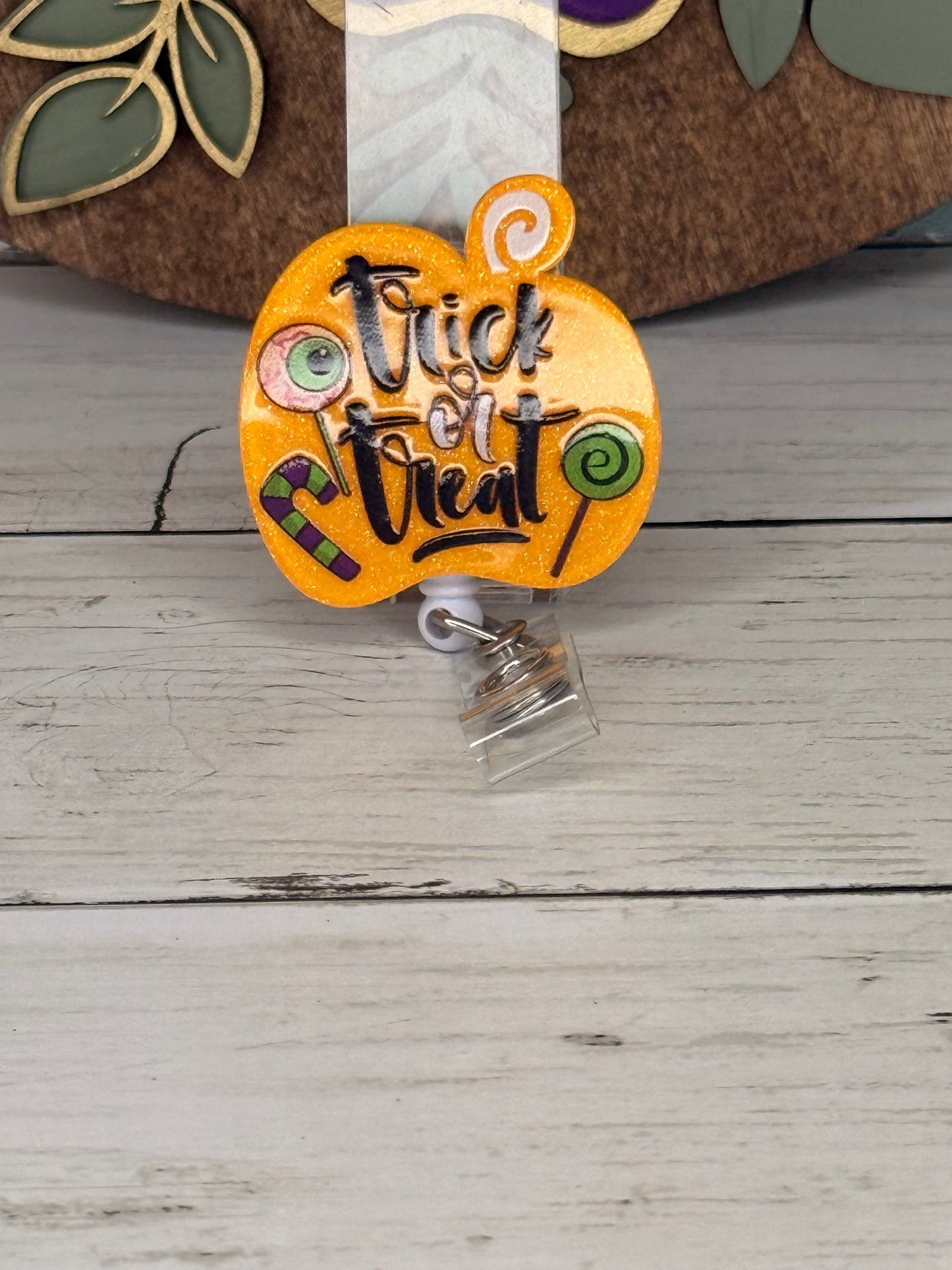 Trick Or Treat Badge Reel