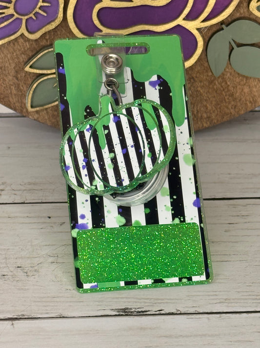 Pumpkin Topper + Beetle Inspired Badge buddy