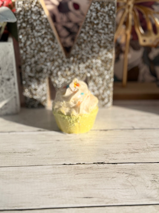 Birthday Cupcake Bath Bomb