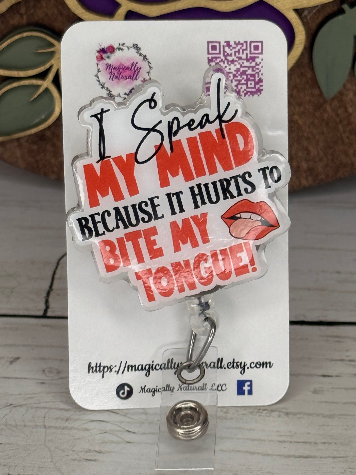 I Speak My Mind Badge Reel