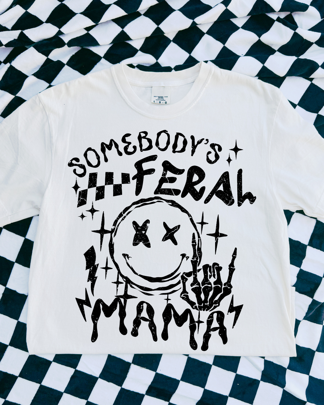 Somebody's Feral Mama - Black