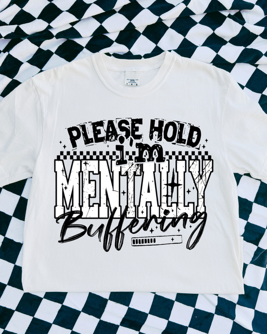 Mentally Buffering - Black