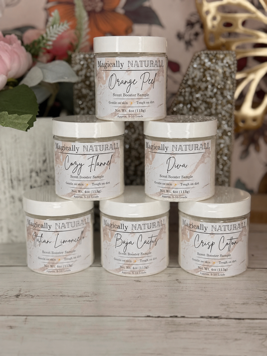 Laundry Scent Booster Sampler Set - Choose 6 Fragrances