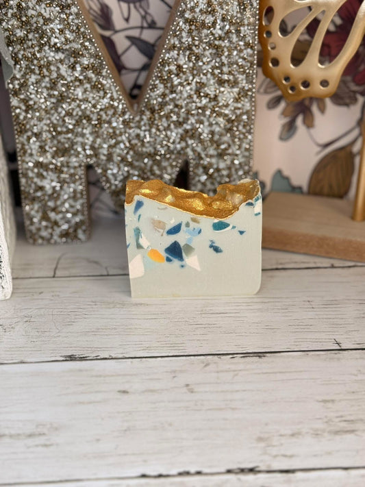 Amber Plumeria Artisan Cold Process Soap Bar