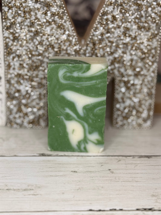 Cool Fresh Aloe Cold Process Soap Bar