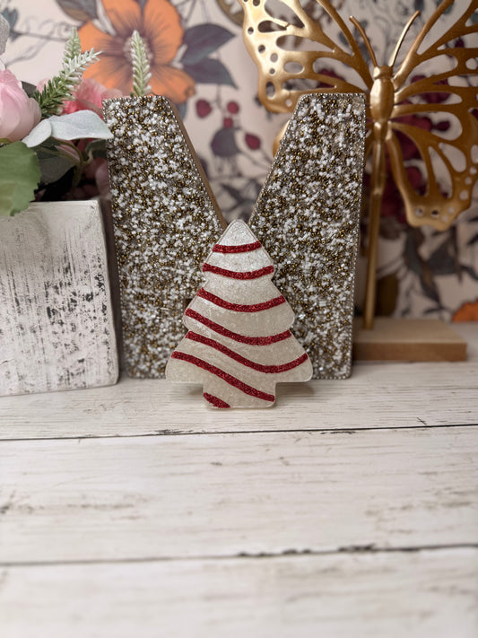 Christmas Tree Cake Freshie - Snack Cake