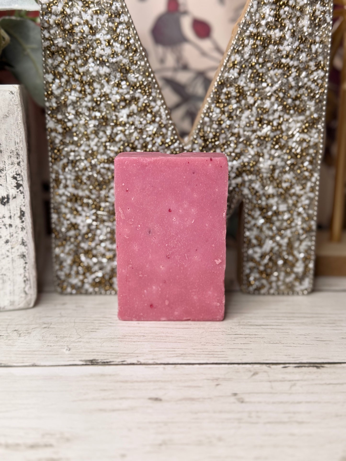 Pink Lemonade Scrub Cold Process Soap Bar