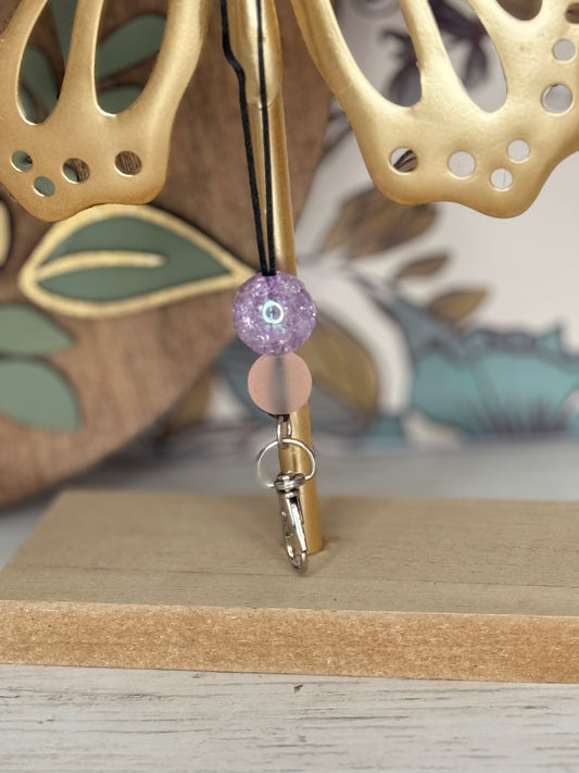 Lavender Glow Freshie Hanger