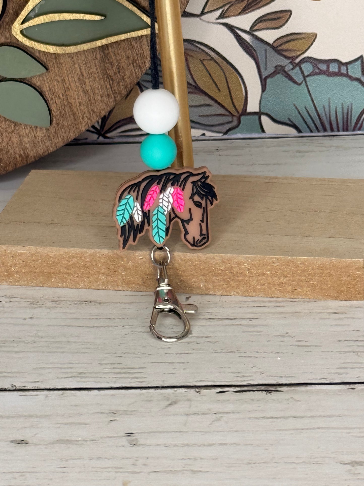 Boho Mustang Freshie Hanger