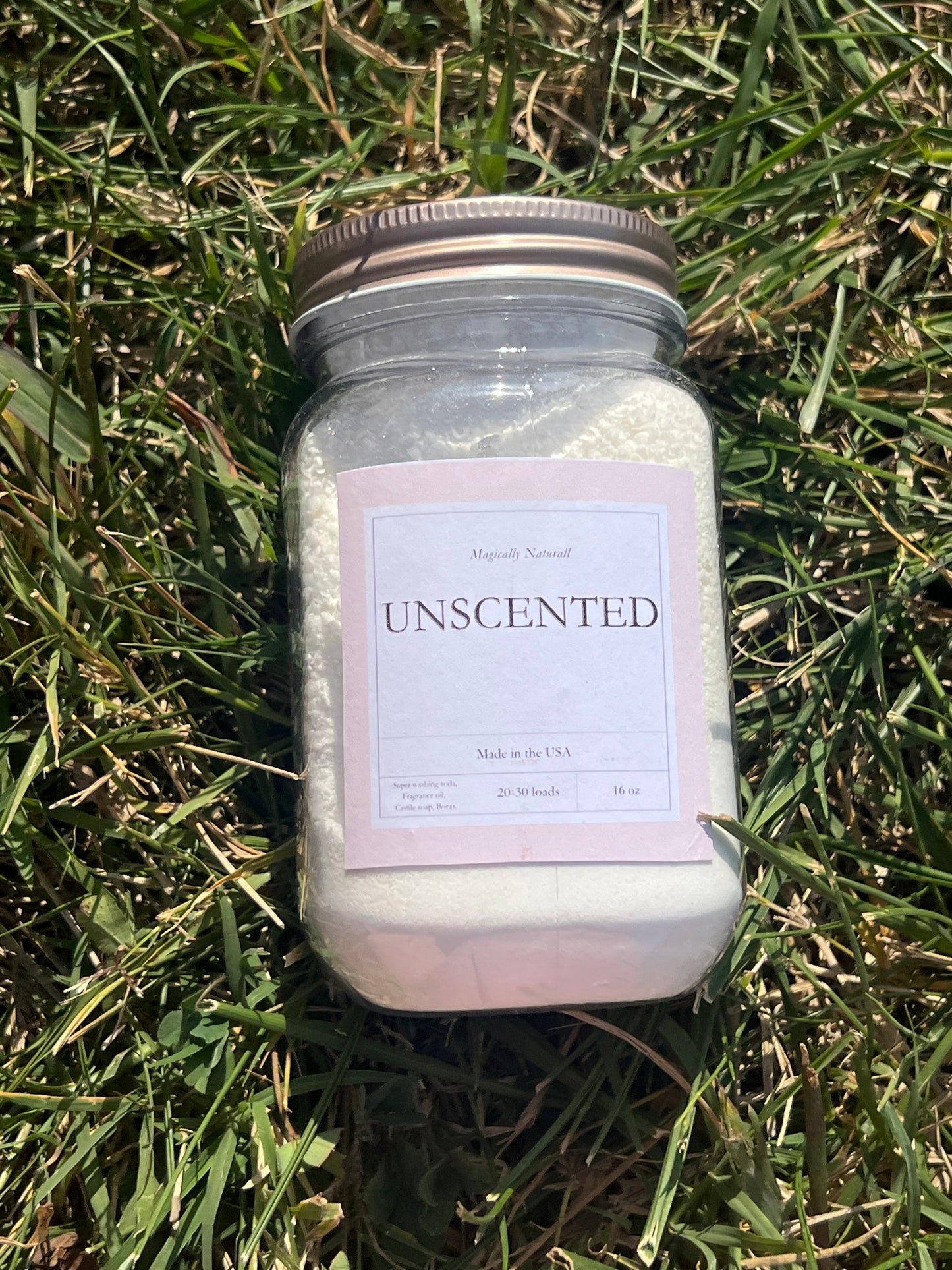 Unscented Laundry Soap