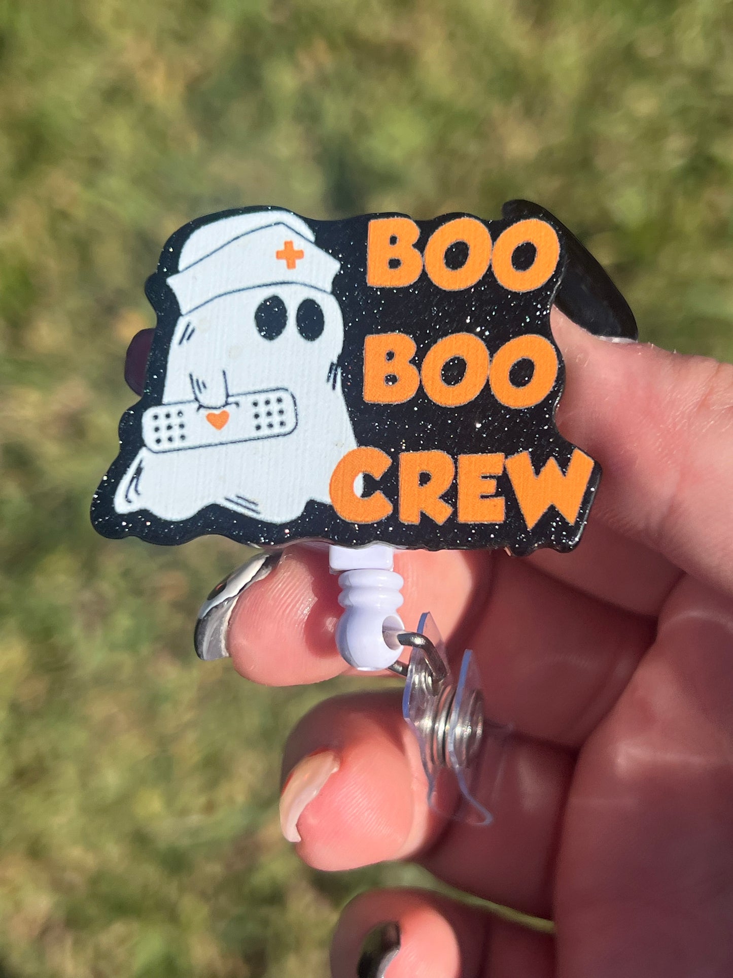 Boo Boo Crew Badge Reel