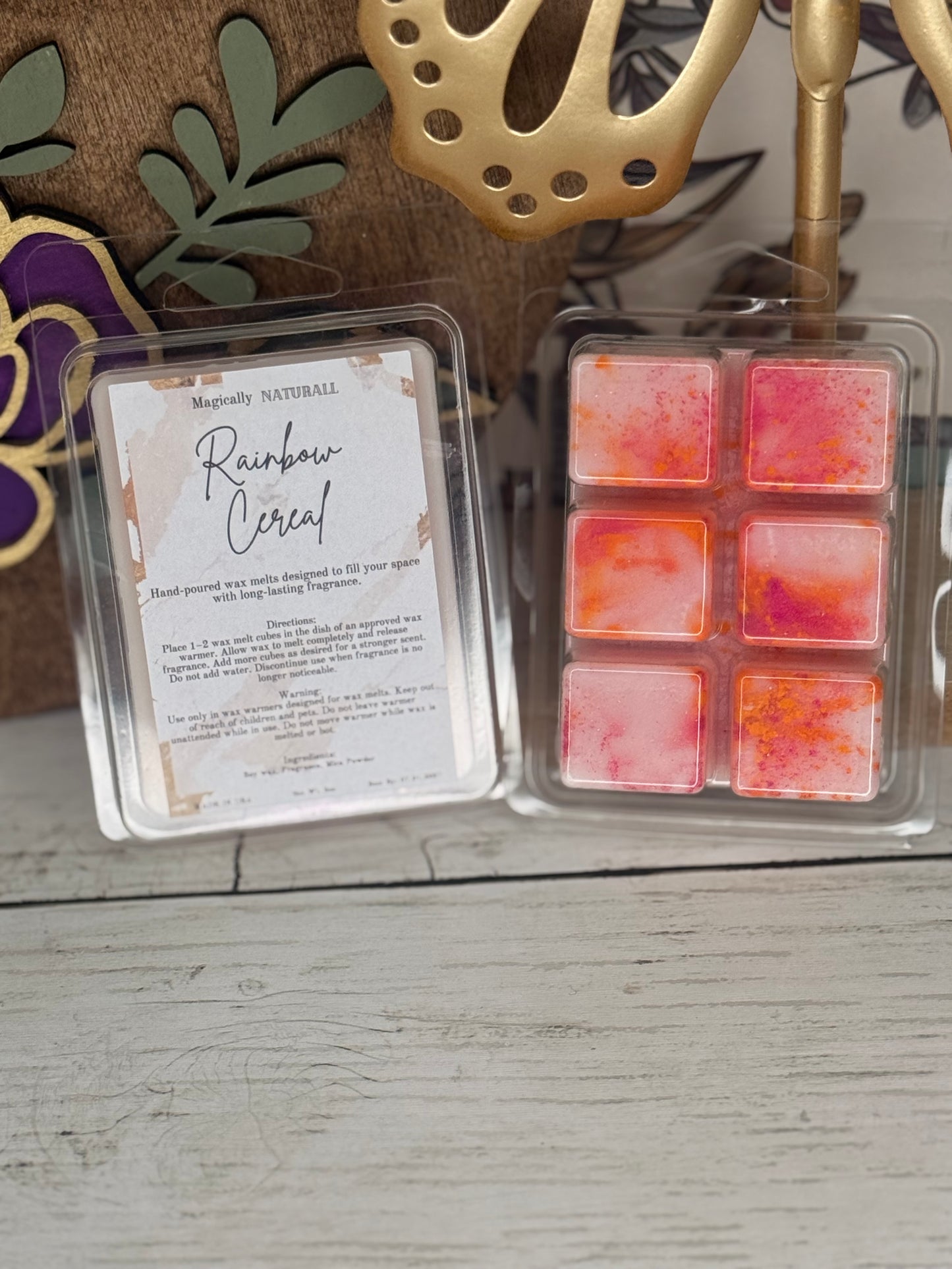 Rainbow Cereal Clam Shell Wax Melt