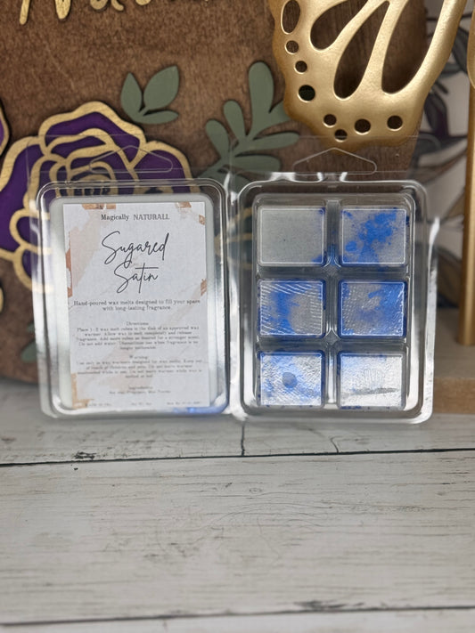 Sugared Satin Clam Shell Wax Melt