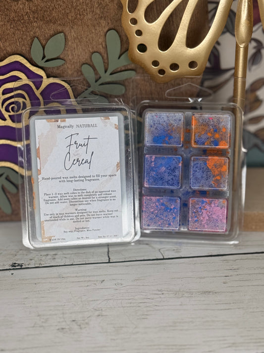 Fruit Cereal Clam Shell Wax Melt