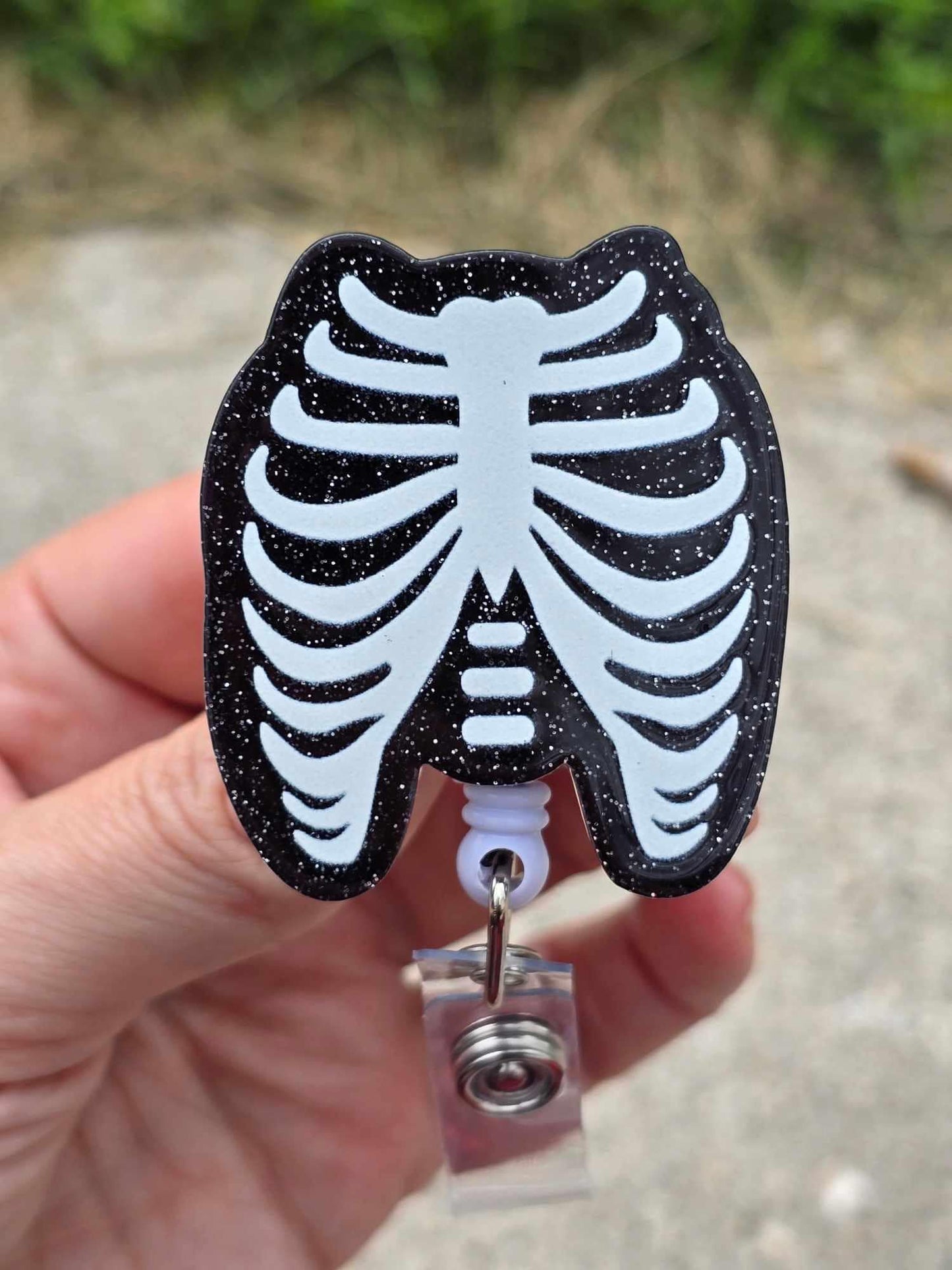 Rib Cage Badge Reel